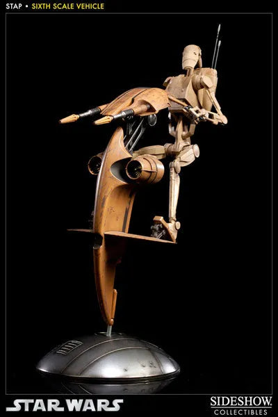 Star Wars 1/6 Scale Figure - Militaries Of Star Wars S.T.A.P. Vehicle (With Battle Droid)ㅤ – Sideshow Collectibles – ActionFigureBrasil