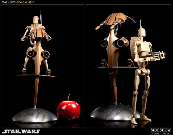 Star Wars 1/6 Scale Figure - Militaries Of Star Wars S.T.A.P. Vehicle (With Battle Droid)ㅤ – Sideshow Collectibles – ActionFigureBrasil
