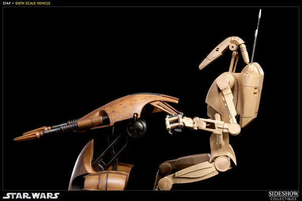 Star Wars 1/6 Scale Figure - Militaries Of Star Wars S.T.A.P. Vehicle (With Battle Droid)ㅤ – Sideshow Collectibles – ActionFigureBrasil
