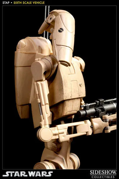 Star Wars 1/6 Scale Figure - Militaries Of Star Wars S.T.A.P. Vehicle (With Battle Droid)ㅤ – Sideshow Collectibles – ActionFigureBrasil