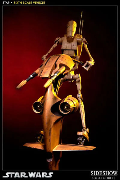 Star Wars 1/6 Scale Figure - Militaries Of Star Wars S.T.A.P. Vehicle (With Battle Droid)ㅤ – Sideshow Collectibles – ActionFigureBrasil