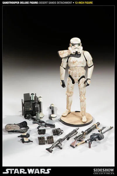Star Wars 1/6 Scale Figure - Militaries Of Star Wars - Sandtrooperㅤ – Sideshow Collectibles – ActionFigureBrasil