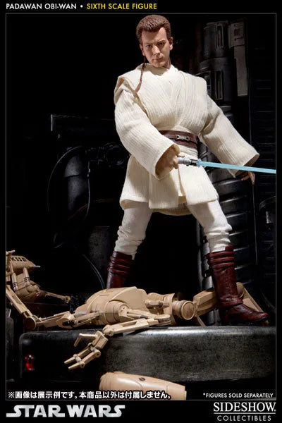 Star Wars 1/6 Scale Figure - Order Of The Jedi - Obi-Wan Kenobi (Padawan Version)ㅤ – Sideshow Collectibles – ActionFigureBrasil