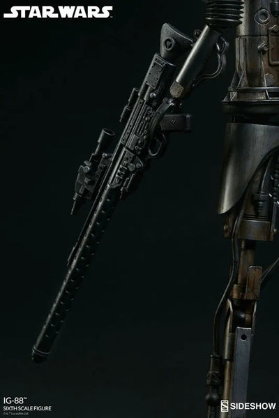 "Star Wars" 1/6 Scale Figure Scum & Villainy Of Star Wars IG-88 (Version 2)ㅤ – Sideshow Collectibles – ActionFigureBrasil — close