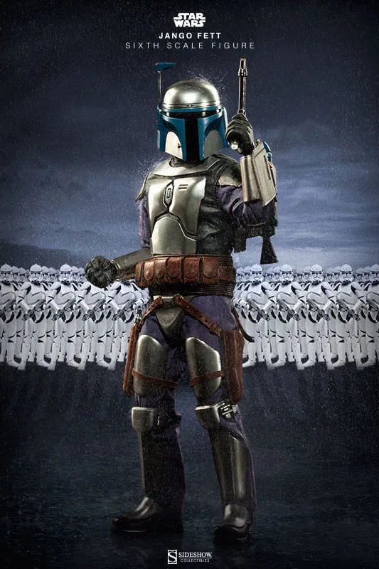 Star Wars 1/6 Scale Figure Scum & Villainy Of Star Wars - Jango Fettㅤ – Sideshow Collectibles – ActionFigureBrasil