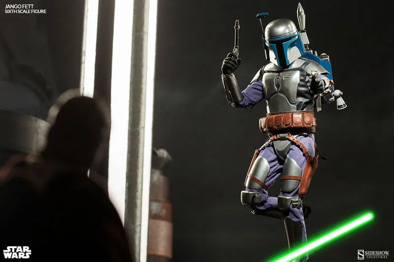Star Wars 1/6 Scale Figure Scum & Villainy Of Star Wars - Jango Fettㅤ – Sideshow Collectibles – ActionFigureBrasil
