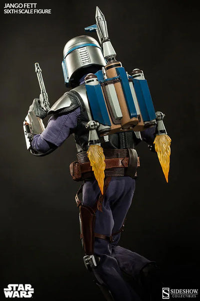 Star Wars 1/6 Scale Figure Scum & Villainy Of Star Wars - Jango Fettㅤ – Sideshow Collectibles – ActionFigureBrasil — close