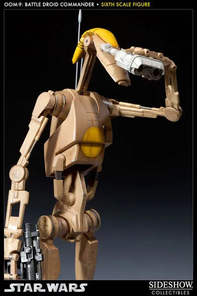 Star Wars 1/6 Scale Fully Posable Figure:Militaries Of Star Wars - OOM-9 Battle Droid Commanderㅤ – Sideshow Collectibles – ActionFigureBrasil