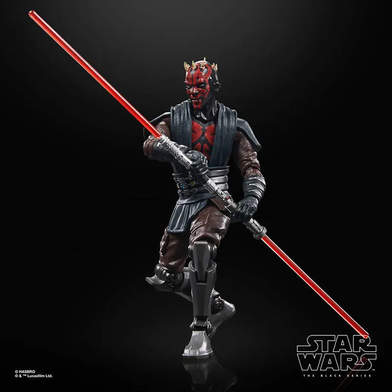 Star Wars - Black Series: 6 Inch Action Figure - Darth Maul [Animated / The Clone Wars]ㅤ – Hasbro – ActionFigureBrasil