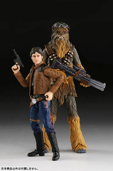 Star Wars Black Series 6 Inch Figure - Chewbacca (Han Solo)ㅤ – Puella Magi Madoka Magica – ActionFigureBrasil — ângulo diferente