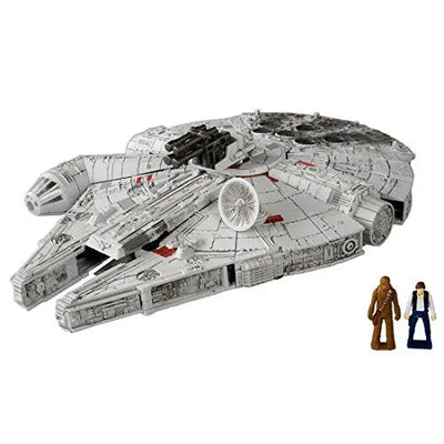 Star Wars - Chewbacca - Han Solo - Star Wars・Powered by Transformers 02 - Millenium Falcon (Takara Tomy)ㅤ – Takara Tomy – ActionFigureBrasil