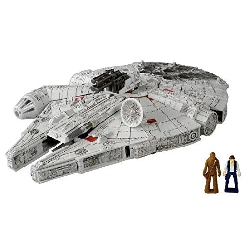 Star Wars - Chewbacca - Han Solo - Star Wars・Powered by Transformers 02 - Millenium Falcon (Takara Tomy)ㅤ – Takara Tomy – ActionFigureBrasil