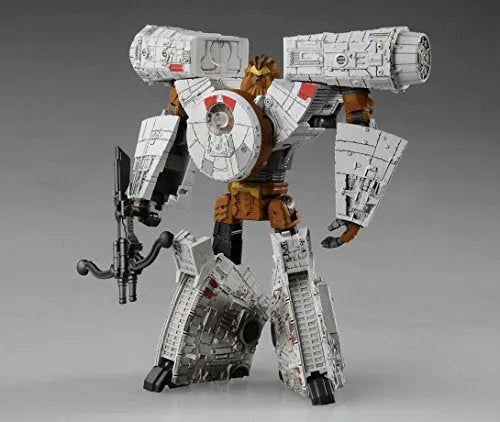 Star Wars - Chewbacca - Han Solo - Star Wars・Powered by Transformers 02 - Millenium Falcon (Takara Tomy)ㅤ – Takara Tomy – ActionFigureBrasil