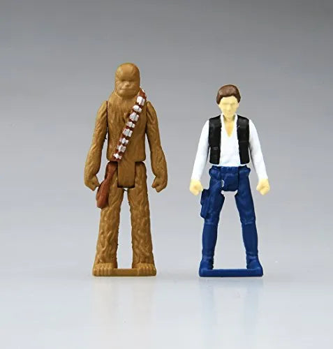 Star Wars - Chewbacca - Han Solo - Star Wars・Powered by Transformers 02 - Millenium Falcon (Takara Tomy)ㅤ – Takara Tomy – ActionFigureBrasil