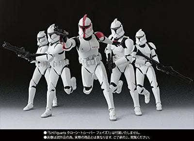 Star Wars - Clone Trooper Captain - S.H.Figuarts (Bandai)ㅤ – Bandai – ActionFigureBrasil