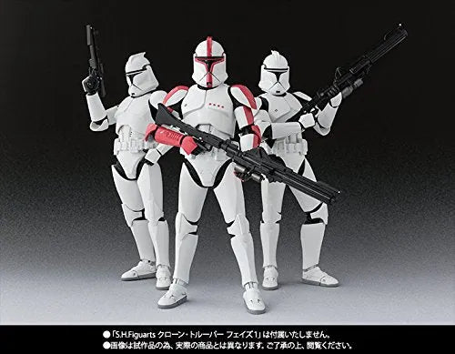 Star Wars - Clone Trooper Captain - S.H.Figuarts (Bandai)ㅤ – Bandai – ActionFigureBrasil