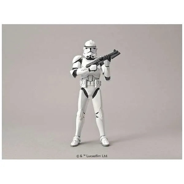 Star Wars - Clone Trooper - Characters & Creatures - Star Wars Plastic Model - 1/12 (Bandai)ㅤ – Bandai – ActionFigureBrasil
