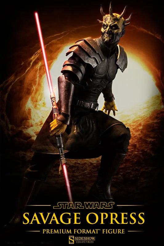 Star Wars Clone Wars 1/4 Scale Premium Figure Savage Oppressㅤ – Sideshow Collectibles – ActionFigureBrasil
