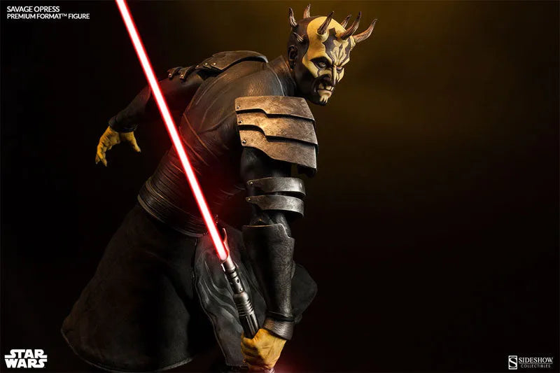 Star Wars Clone Wars 1/4 Scale Premium Figure Savage Oppressㅤ – Sideshow Collectibles – ActionFigureBrasil