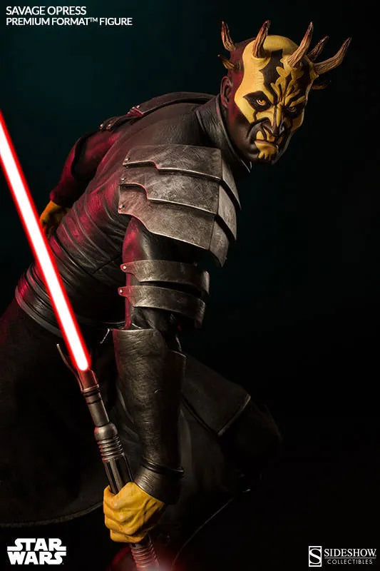Star Wars Clone Wars 1/4 Scale Premium Figure Savage Oppressㅤ – Sideshow Collectibles – ActionFigureBrasil
