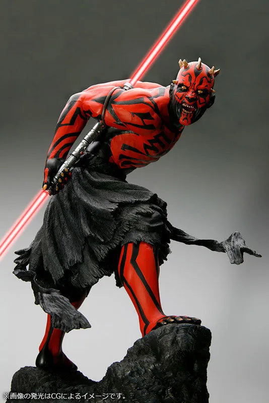 Star Wars - Darth Maul - ARTFX - 1/7 - Light-Up Edition (Kotobukiya)ㅤ – Kotobukiya – ActionFigureBrasil