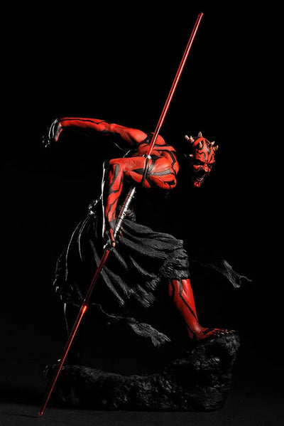 Star Wars - Darth Maul - ARTFX - 1/7 - Light-Up Edition (Kotobukiya)ㅤ – Kotobukiya – ActionFigureBrasil — iluminação de estúdio