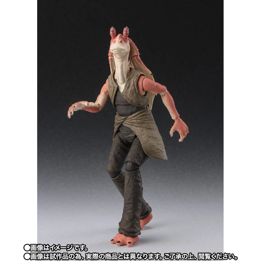 Star Wars: Episode I – The Phantom Menace - Jar Jar Binks - S.H.Figuarts (Bandai Spirits) [Shop Exclusive]ㅤ – Bandai Spirits – ActionFigureBrasil