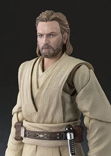 Star Wars: Episode II - Attack of the Clones - Obi-Wan Kenobi - S.H.Figuarts - Attack of the Clones (Bandai)ㅤ – Bandai – ActionFigureBrasil