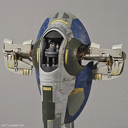 Star Wars: Episode II – Attack of the Clones - Spacecrafts & Vehicles - Star Wars Plastic Model - Jango Fett's Slave I - 1/144 (Bandai)ㅤ – Bandai – ActionFigureBrasil