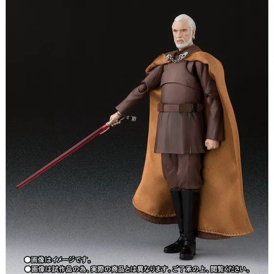 Star Wars: Episode III – Revenge of the Sith - Count Dooku - S.H.Figuarts (Bandai) Japan Exclusiveㅤ – Bandai – ActionFigureBrasil