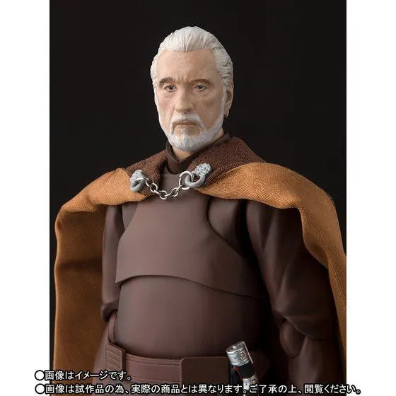 Star Wars: Episode III – Revenge of the Sith - Count Dooku - S.H.Figuarts (Bandai) Japan Exclusiveㅤ – Bandai – ActionFigureBrasil