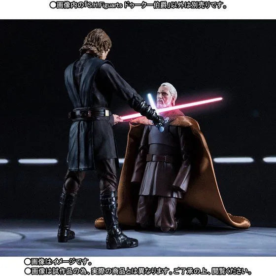 Star Wars: Episode III – Revenge of the Sith - Count Dooku - S.H.Figuarts (Bandai) Japan Exclusiveㅤ – Bandai – ActionFigureBrasil