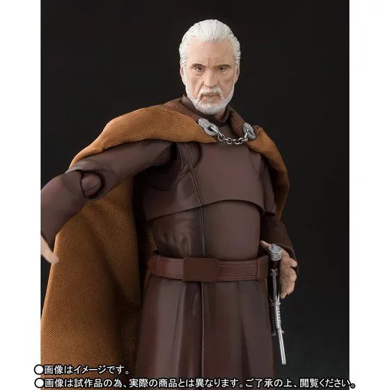 Star Wars: Episode III – Revenge of the Sith - Count Dooku - S.H.Figuarts (Bandai) Japan Exclusiveㅤ – Bandai – ActionFigureBrasil