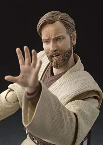 Star Wars: Episode III – Revenge of the Sith - Obi-Wan Kenobi - S.H.Figuarts (Bandai)ㅤ – Bandai – ActionFigureBrasil