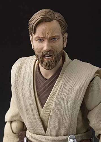 Star Wars: Episode III – Revenge of the Sith - Obi-Wan Kenobi - S.H.Figuarts (Bandai)ㅤ – Bandai – ActionFigureBrasil