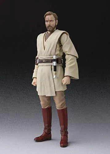 Star Wars: Episode III – Revenge of the Sith - Obi-Wan Kenobi - S.H.Figuarts (Bandai)ㅤ – Bandai – ActionFigureBrasil