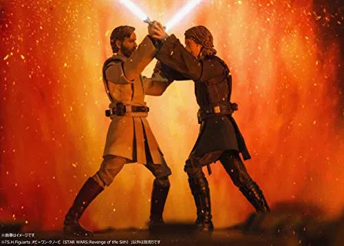 Star Wars: Episode III – Revenge of the Sith - Obi-Wan Kenobi - S.H.Figuarts (Bandai)ㅤ – Bandai – ActionFigureBrasil