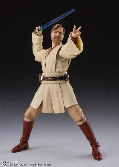Star Wars: Episode III – Revenge of the Sith - Obi-Wan Kenobi - S.H.Figuarts - Classic Ver. (Bandai Spirits)ㅤ – Bandai Spirits – ActionFigureBrasil — embalagem