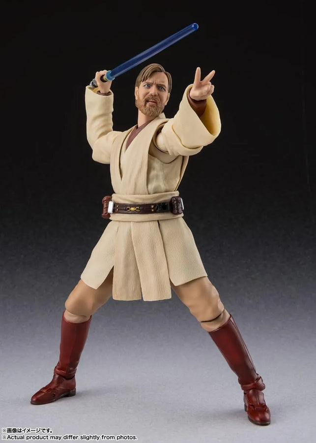 Star Wars: Episode III – Revenge of the Sith - Obi-Wan Kenobi - S.H.Figuarts - Classic Ver. (Bandai Spirits)ㅤ – Bandai Spirits – ActionFigureBrasil