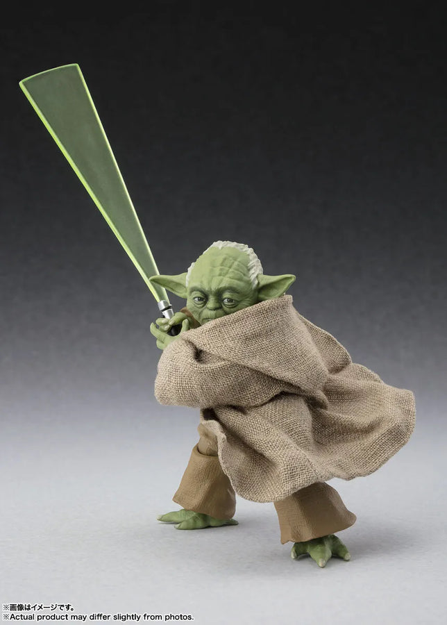 Star Wars: Episode III – Revenge of the Sith - Yoda - S.H.Figuarts - Classic Ver. (Bandai Spirits)ㅤ – Bandai Spirits – ActionFigureBrasil