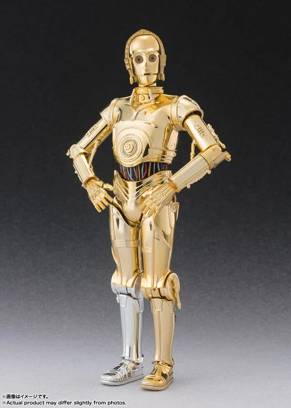 Star Wars: Episode IV – A New Hope - C-3PO - S.H.Figuarts - Classic Ver. (Bandai Spirits)ㅤ – Bandai Spirits – ActionFigureBrasil