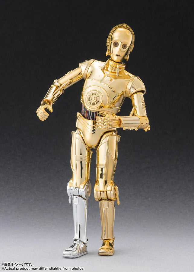 Star Wars: Episode IV – A New Hope - C-3PO - S.H.Figuarts - Classic Ver. (Bandai Spirits)ㅤ – Bandai Spirits – ActionFigureBrasil