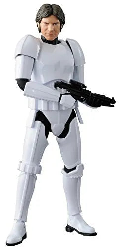 Star Wars: Episode IV – A New Hope - Han Solo - Characters & Creatures - Star Wars Plastic Model - 1/12 - Stormtrooper Ver. (Bandai)ㅤ – Bandai – ActionFigureBrasil