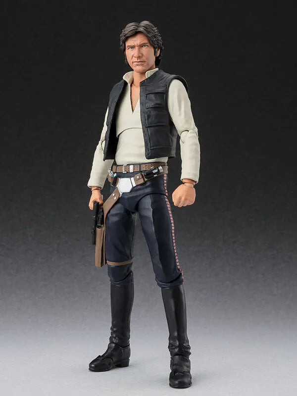 Star Wars: Episode IV – A New Hope - Han Solo - S.H.Figuarts - Classic Ver. (Bandai Spirits)ㅤ – Bandai Spirits – ActionFigureBrasil