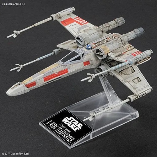 Star Wars: Episode IV – A New Hope - Spacecrafts & Vehicles - Star Wars Plastic Model - X-wing Starfighter - 1/144 (Bandai)ㅤ – Bandai – ActionFigureBrasil