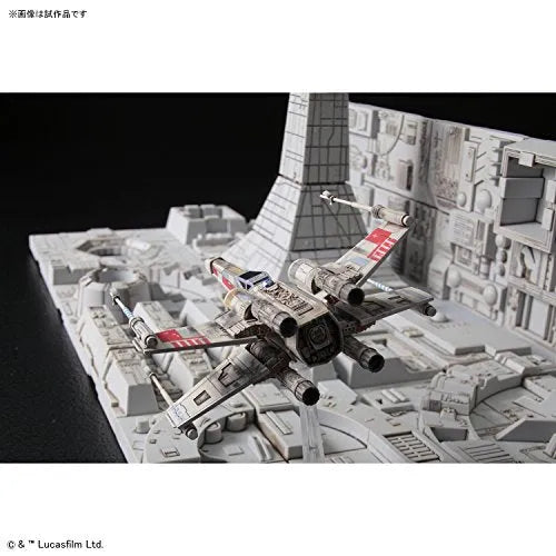 Star Wars: Episode IV - A New Hope - Star Wars Plastic Model - Death Star Attack Set - 1/144 (Bandai)ㅤ – Bandai – ActionFigureBrasil