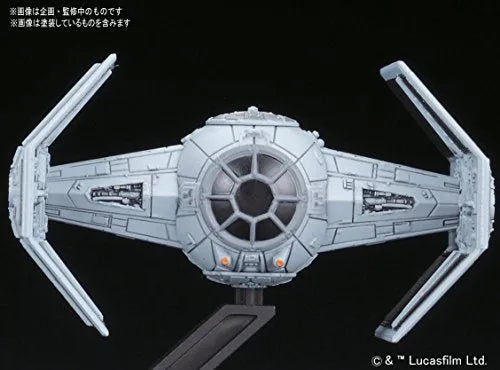 Star Wars: Episode IV – A New Hope - Star Wars Plastic Model - Vehicle Model 007 - TIE Advanced X1 (Bandai)ㅤ – Bandai – ActionFigureBrasil