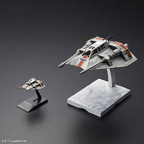 Star Wars: Episode V – The Empire Strikes Back - Spacecrafts & Vehicles - Star Wars Plastic Model - Snowspeeder - 1/48 (Bandai)ㅤ – Bandai – ActionFigureBrasil