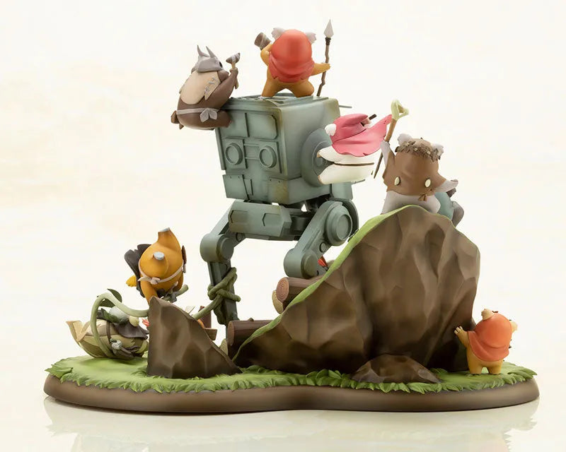 Star Wars: Episode VI – Return of the Jedi - Chief Chirpa - Kneesaa - Leektar - Logray - Paploo - Romba - Teebo - Tokkat - Wicket W. Warrick - Widdle Warrick - ARTFX Artist Series - Battle of Endor - Little Rebels (Kotobukiya)ㅤ – Kotobukiya – ActionFigureBrasil