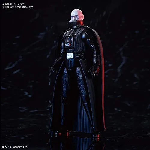 Star Wars: Episode VI – Return of the Jedi - Darth Vader - Characters & Creatures - Star Wars Plastic Model - 1/12 (Bandai)ㅤ – Bandai – ActionFigureBrasil